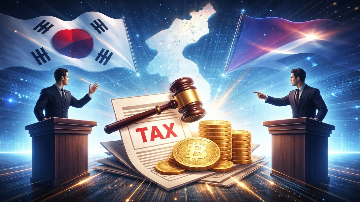La oposición de Corea del Sur quiere eliminar el impuesto cripto del 22% antes de 2027, reabriendo el debate sobre equidad y aplicación.
