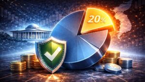 Corea del Sur acuerda un límite de 20% de propiedad en exchanges cripto, con excepciones al 34% y plazos de gracia, dentro de la Digital Asset Basic Act.