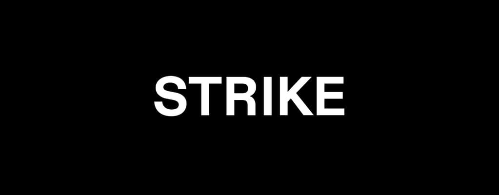 Strike post