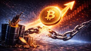 Binance Research: petróleo >$110 podría desacoplar a Bitcoin de acciones de EE. UU.; $130+ refuerza la tesis de “oro digital” antes de CPI y Fed.