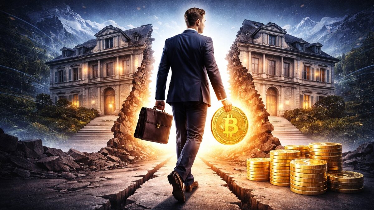 La ruptura de Marc Syz con Banque Syz por un plan de tesorería de 5,000 BTC expone una fractura creciente en la banca privada suiza frente a Bitcoin.