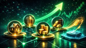 Los RWA tokenizados avanzan pese a un mercado cripto débil: 1inch y Ondo superan $2.5B en volumen, con BNB Chain liderando y el TVL RWA en Ethereum cerca de $15B.