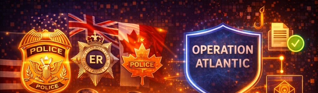 La Operación Atlantic reúne a agencias de EE. UU., Reino Unido y Canadá para identificar a usuarios cripto que ya perdieron activos o siguen en riesgo por phishing de aprobación.