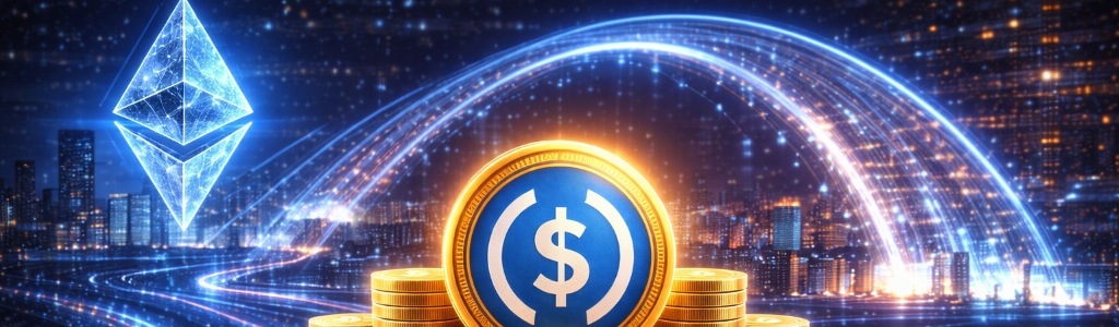 USDC se ha convertido en un activo líder en Ethereum, y su uso también se expande en Base y Polygon mientras la red se apoya más en stablecoins.