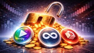 Tokenomist/Wu: HYPE, ENA y RED tendrán unlocks únicos de $5M+ esta semana; unlocks lineales de $1M/día pueden presionar oferta.