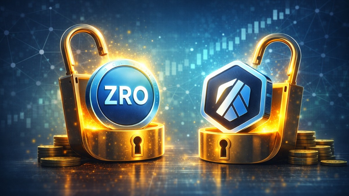 Los desbloqueos semanales de tokens superan los $438 millones, con LayerZero y Arbitrum encabezando un calendario que podría poner a prueba al mercado.