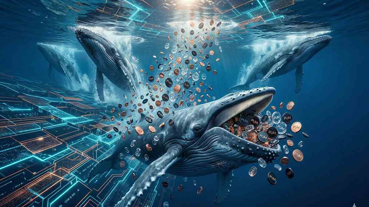 acumulación de ballenas en Pump-