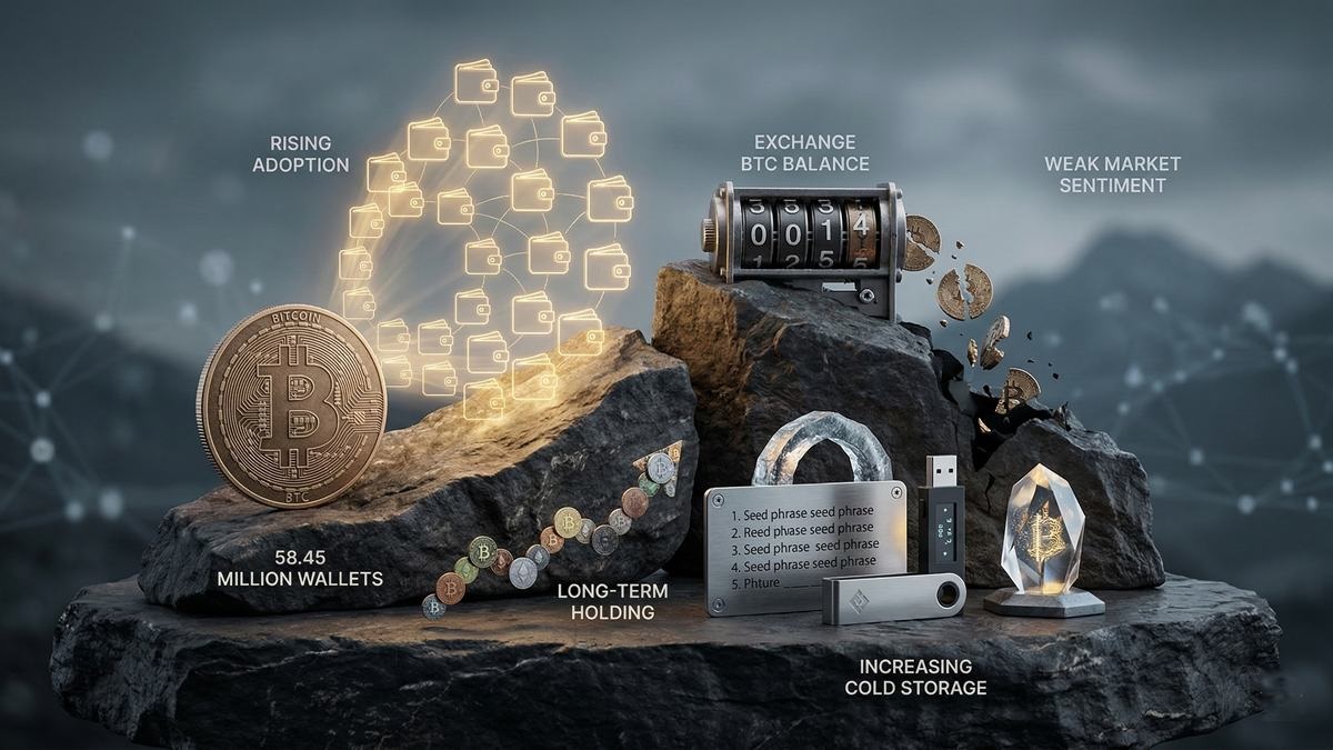 adopción de Bitcoin y el almacenamiento en frío crecen-