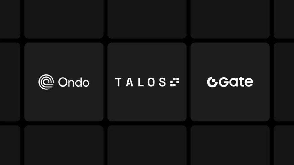 Talos Incorpora Acciones Tokenizadas y ETFs de Ondo para Clientes Institucionales Globales a través de Gate