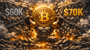 Bitcoin se Mantiene Firme en la Zona de Acumulación de $60K–$70K mientras el Estrés del Mercado se Alivia