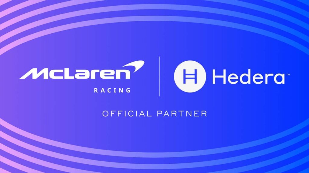 Hedera Suma a McLaren Racing y Refuerza su Estrategia de Aplicaciones para Consumidores