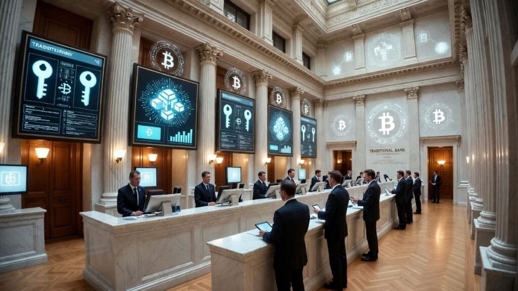 Bancos Implementan Sistemas de Depósito en Blockchain para Contrarrestar el Avance de las Stablecoins