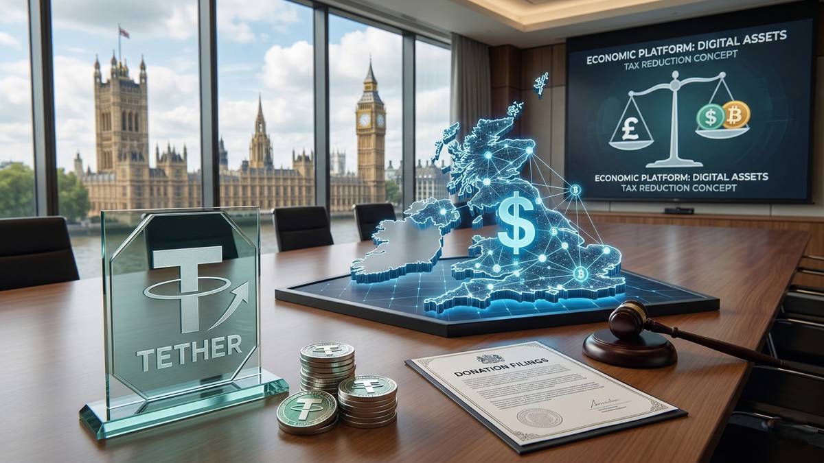 inversor de Tether dona a partido británico-