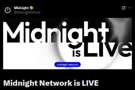 Midnight charles hoskinson