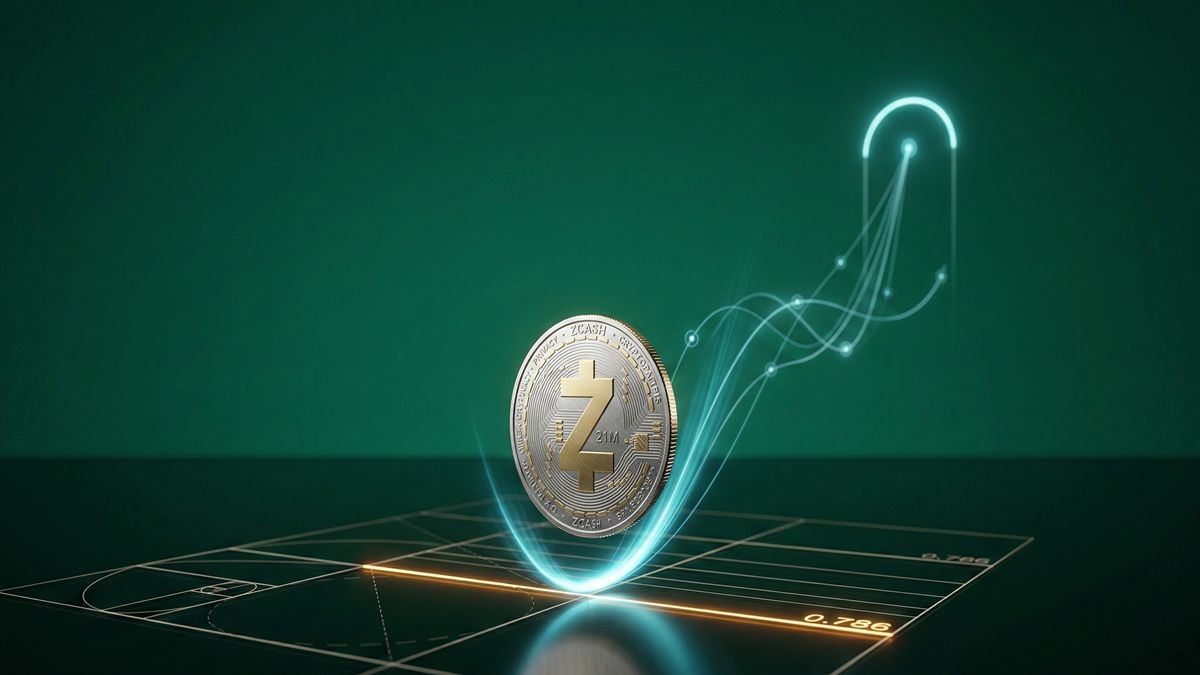 rebote de Zcash en soporte de Fibonacci-
