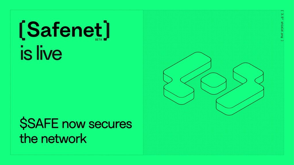 Safenet Beta Sale en Vivo y le Da al Token SAFE una Función de Seguridad Directa