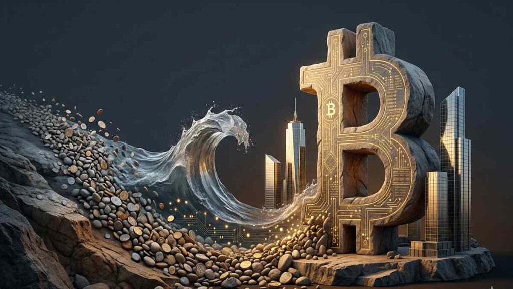 salidas de minoristas de Bitcoin y dominio de ballenas-