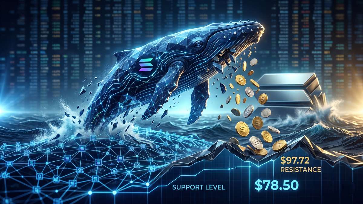 Una ballena de Solana moviliza 26 millones de dólares hacia Binance