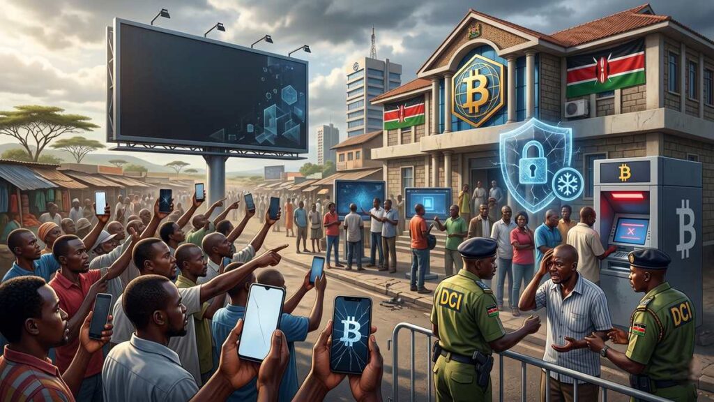 Binance congeladas en Kenia-