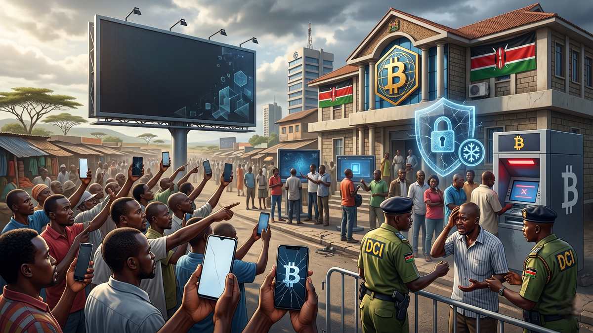 Binance congeladas en Kenia-