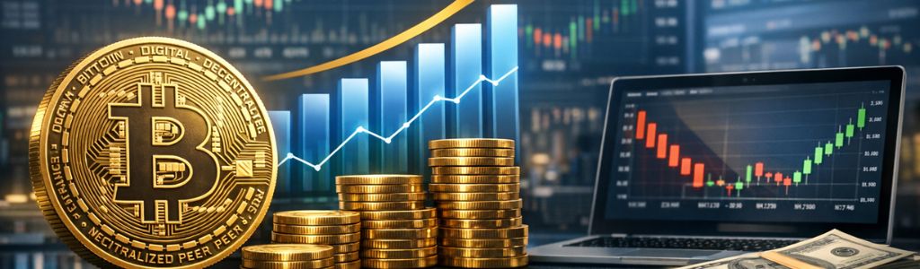 Bitcoin lidera con más de $1.100 millones en entradas semanales