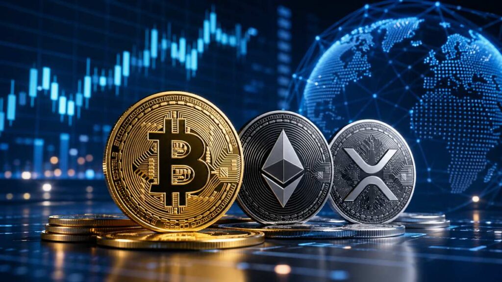 CME Group Revela Líderes Cripto: Bitcoin Domina Mientras Solana y XRP Ganan Terreno