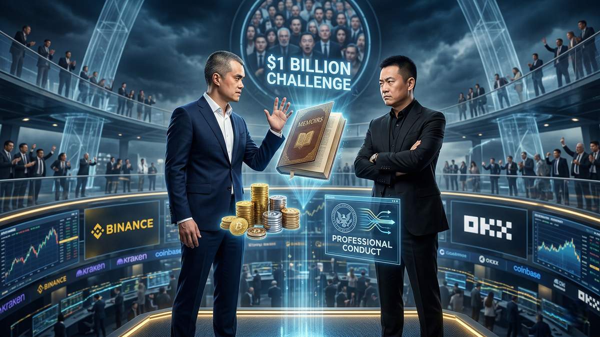 Changpeng Zhao Binance- Star Xu OKX-