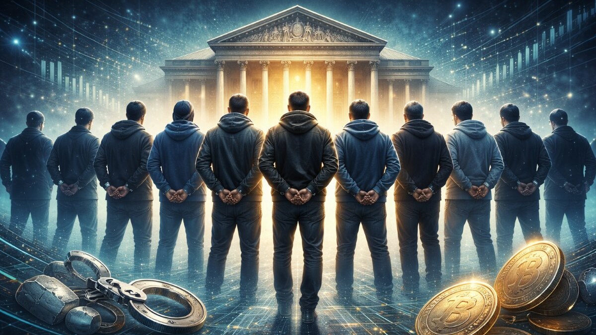 Fiscales de EE.UU. llevaron a tribunales a 10 extranjeros en un amplio caso de wash trading cripto que refuerza la ofensiva contra la manipulación.