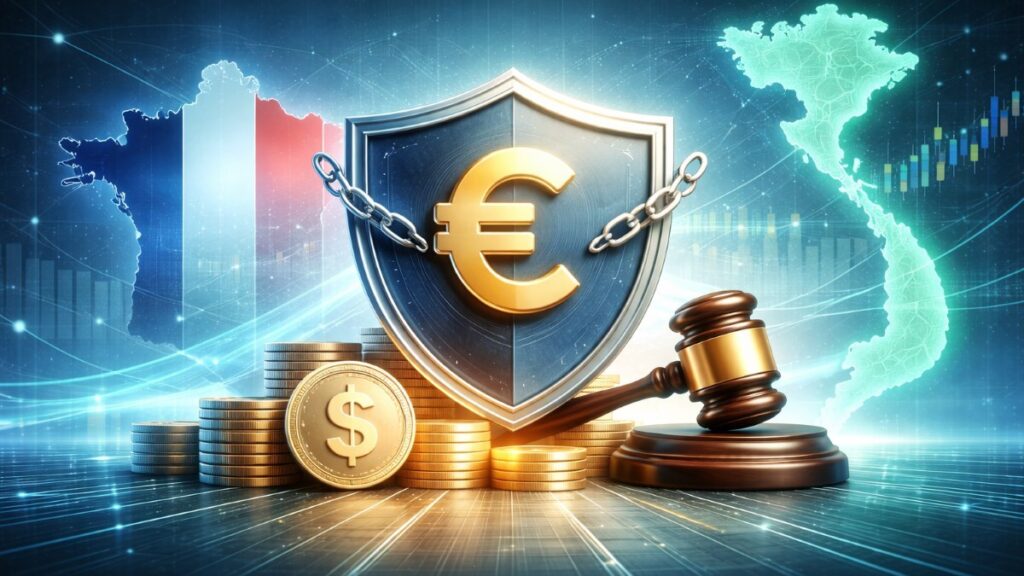 Francia quiere endurecer MiCA sobre stablecoins mientras Vietnam avanza con un piloto cripto regulado respaldado por OKX Ventures y HashKey Capital.