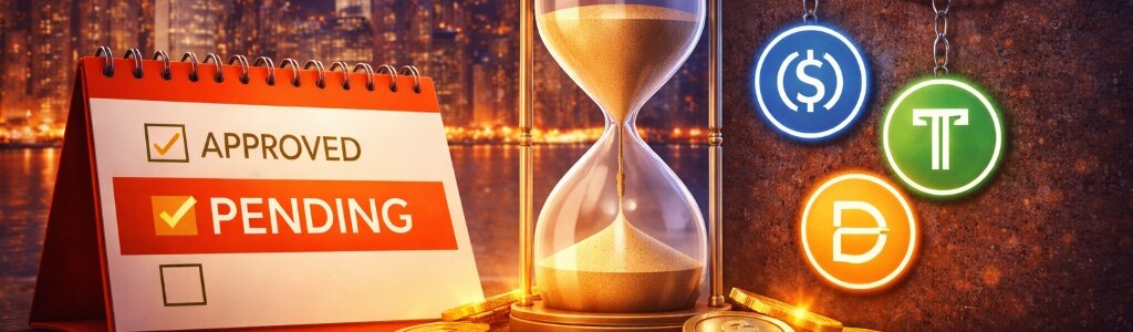 Hong Kong no cumplió su objetivo de finales de marzo para otorgar las primeras licencias de stablecoins, y la HKMA solo dijo que el proceso sigue avanzando.