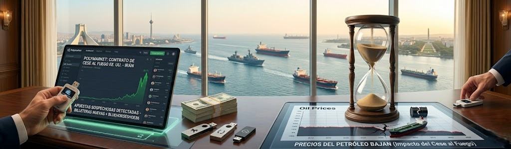 Investigan apuestas sospechosas Polymarket-