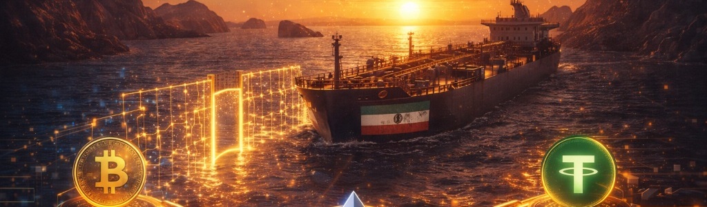 Irán estaría considerando cobrar peajes en cripto a petroleros completamente cargados que crucen el estrecho de Ormuz durante el actual alto el fuego de dos semanas.
