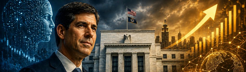La confirmación de Kevin Warsh como próximo presidente de la Reserva Federal, en reemplazo de Jerome Powell, introduce un giro conceptual que podría redefinir el comportamiento de los mercados en los próximos años.