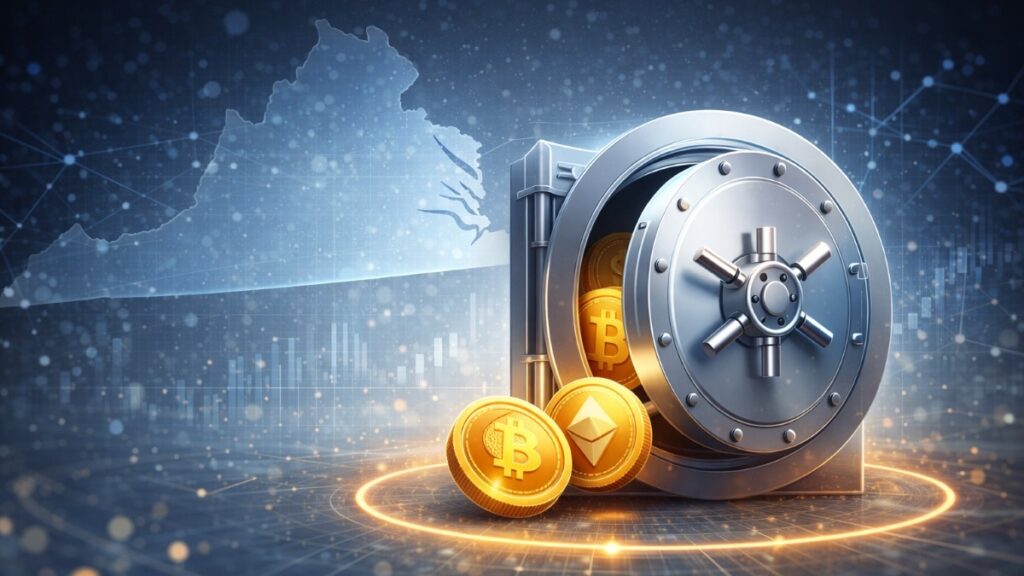 La nueva ley de Virginia obliga a mantener cripto inactivo en especie durante un año antes de cualquier venta estatal.