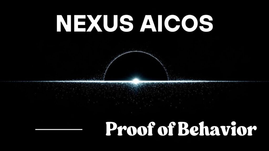 Nexus AiCOS Publica el Whitepaper v1.1 e Introduce las Proofs of Behavior para el Crédito Autónomo
