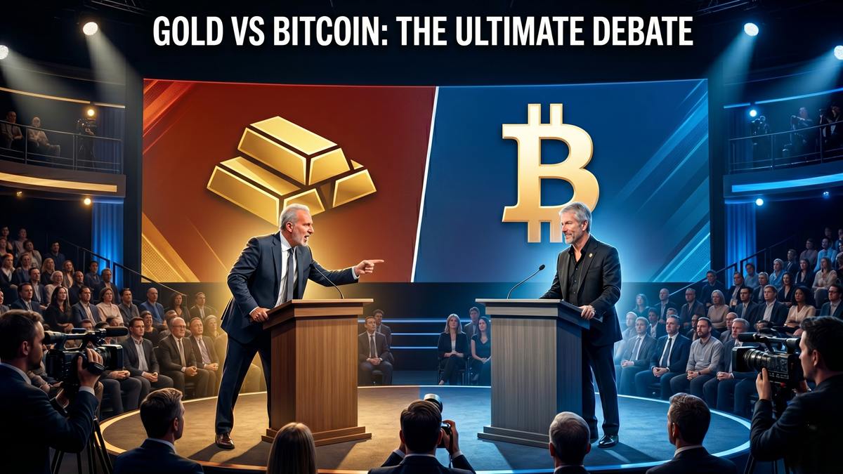 Peter Schiff Michael Saylor STRC-