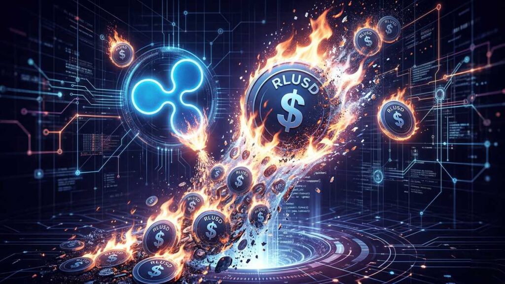 Ripple ejecutó la quema de 180 millones de tokens RLUSD en un solo día,