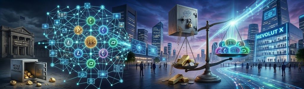 Revolut sale de los metales preciosos