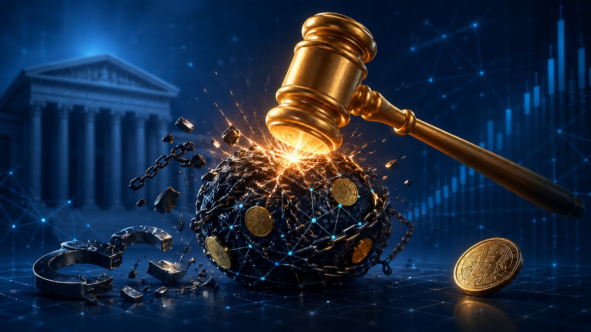 DOJ: Maximilien de Hoop Cartier recibe 8 años por operar un exchange cripto sin licencia que lavó más de $470M vía firmas fantasma.