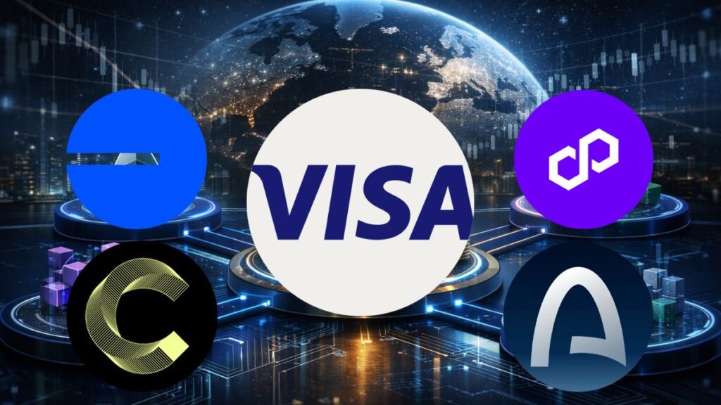 Visa expande su programa de liquidación con Stablecoins a Base, Polygon, Canton, Arc y Tempo