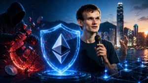 Vitalik Buterin defendió en Hong Kong la hoja de ruta de Ethereum centrada en seguridad días después de un exploit DeFi por $292 millones.
