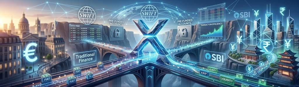 XRP elimina las cuentas pre-fondeadas, permitiendo liquidaciones en segundos y liberando capital institucional estancado.
