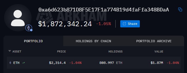 balancer thorchain btc eth arkham