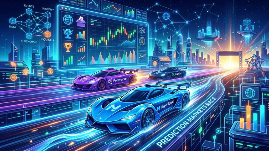 carrera de los mercados de predicción cripto-