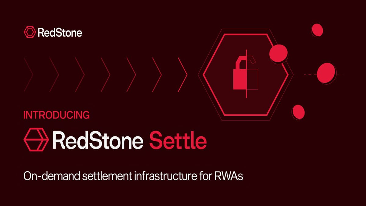 RedStone Settle Ofrece Liquidaciones Instantáneas para RWAs On-Chain