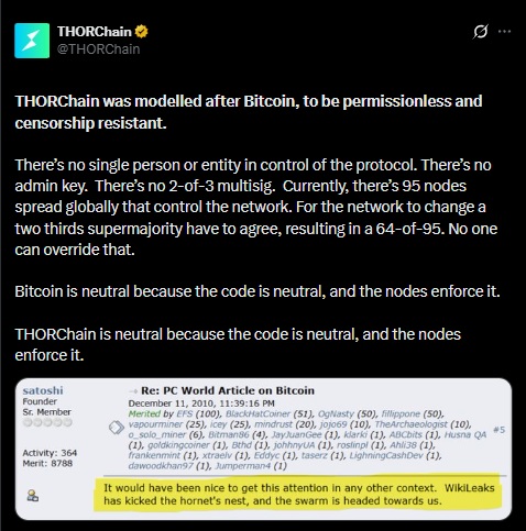 THORChain hack bitcoin KelpDAO