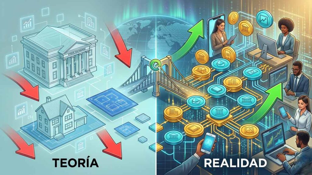 La tokenización de activos reales ha dejado de ser una teoría para convertirse en la nueva infraestructura financiera global