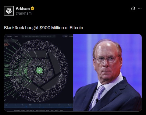 bitcoin blackrock arkham