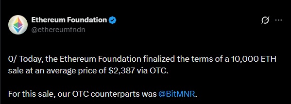 Bitmine Ethereum Foundation