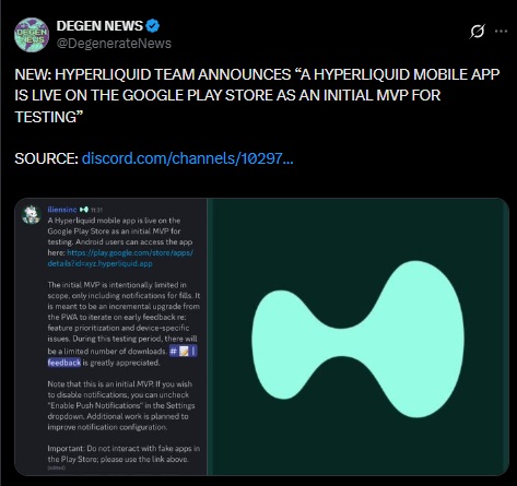 hyperliquid app móvil